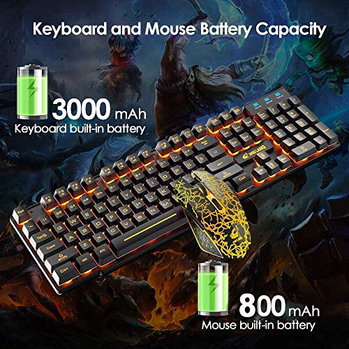 Clavier et souris de jeu sans fil