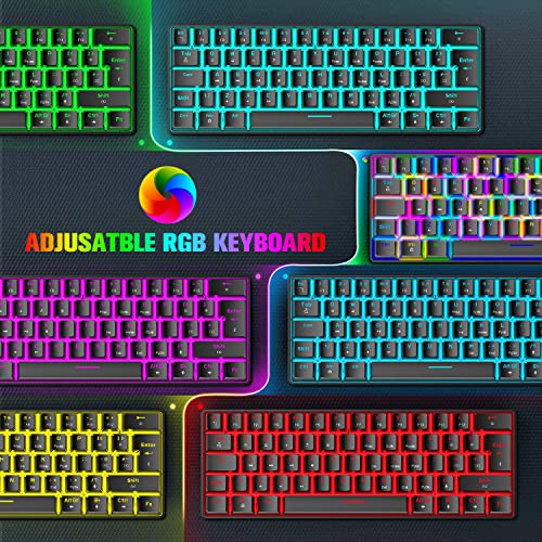 Clavier Gaming Mécanique 60% Compact Type C-3