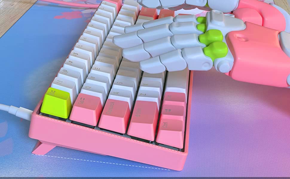 BOYI 61 Mini clavier mécanique