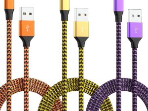 Lot de 3 [Certifié Apple MFi] Chargeur