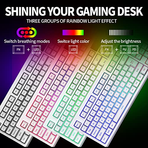 ZJFKSDYX L87 Clavier de jeu sans fil