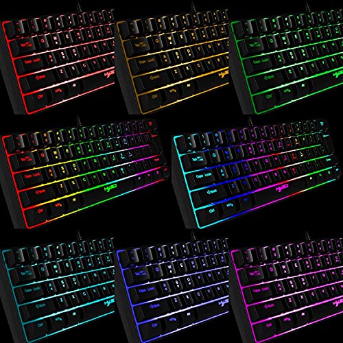 Combo clavier et souris de jeu filaire-5
