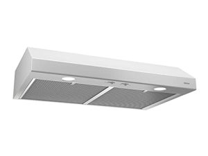 Broan-NuTone BCSD130WW Glacier Hotte de cuisine convertible