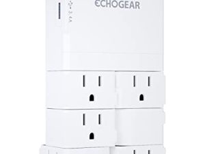 Prise murale ECHOGEAR avec ports USB et