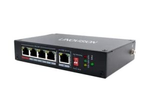 LINOVISION Extendeur POE 4 ports IEEE 802.3af/at