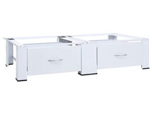 Double socle pour lave-linge et sèche-linge avec