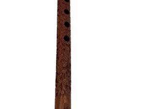 Flûte en bois de bambou traditionnel exotique