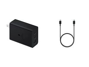 Chargeur mural Samsung 65W 3 ports à