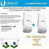 Ubiquiti LocoM5 X 2 Unités Pont Kit