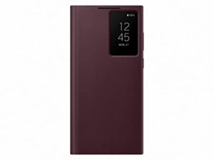 SAMSUNG Coque Smart Clear View Polycarbonate Bordeaux