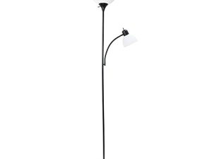 Simple Designs LF2000-BLK Lampadaire mère-fille avec lampe
