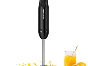 Bonsenkitchen Mixeur plongeant électrique 12 vitesses avec
