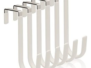 Lot de 6 crochets de porte