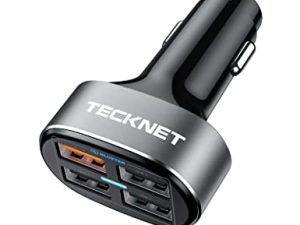 TECKNET Chargeur de Voiture USB 54W 4