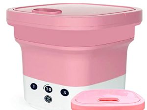 ET-LIXIN Machine à laver pliante portable pour