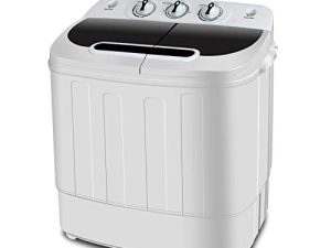 SUPER DEAL Mini lave-linge compact à double