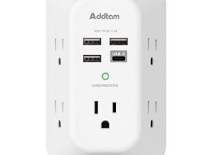 Chargeur mural USB Protecteur de surtension 5