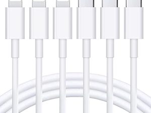 Lot de 3 câbles USB C vers