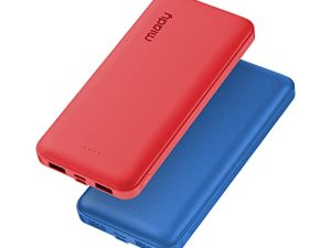 Miady Lot de 2 chargeurs portables 15
