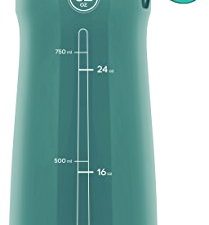 Pogo Bouteille d'eau en plastique avec couvercle