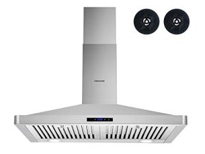 FIREGAS Hotte de cuisinière murale 30 pouces