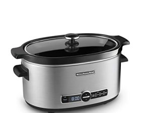KitchenAid KSC6223SS 6 pintes. Mijoteuse avec couvercle
