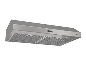 Broan-NuTone BCDJ136SS Glacier Hotte de cuisinière convertible