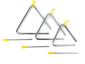 LOONELO Ensemble d'instruments de musique triangulaires pour