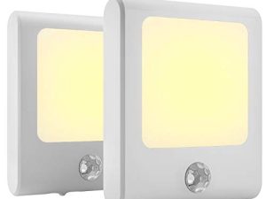 MAZ-TEK Plug in Motion Sensor Lights avec