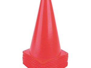 Cônes de signalisation d'entraînement en plastique de
