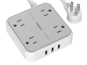 Multiprise avec 3 ports USB