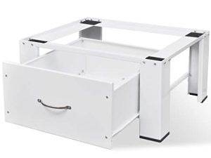 INLIFE Support de lave-linge séchant avec tiroir