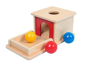 Adena Montessori Boîte de permanence d'objets pleine