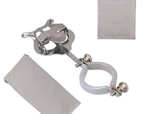 Walmine Silver Clarinette Clamp-On Holder Lyre Musical