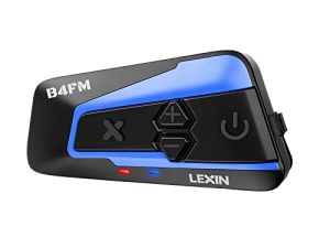 LEXIN 1pcs B4FM 10 Riders Moto Casque