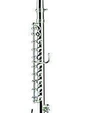 5.75" Argent Flûte Réplique Miniature Instrument de
