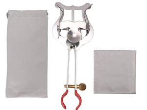 Walmine Silver Musical Sheet Clip Trompette Clamp-On
