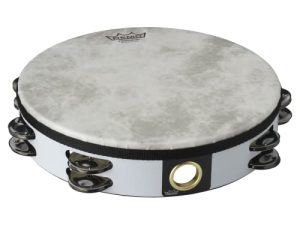 Remo TA-5210-00 Tambourin Fiberskyn - Quadura Blanc