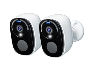 Rraycom Lot de 2 caméras de sécurité