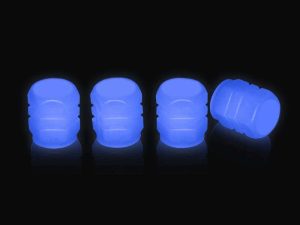 4PCS Night Glow Lumineux Roues Cap Tire