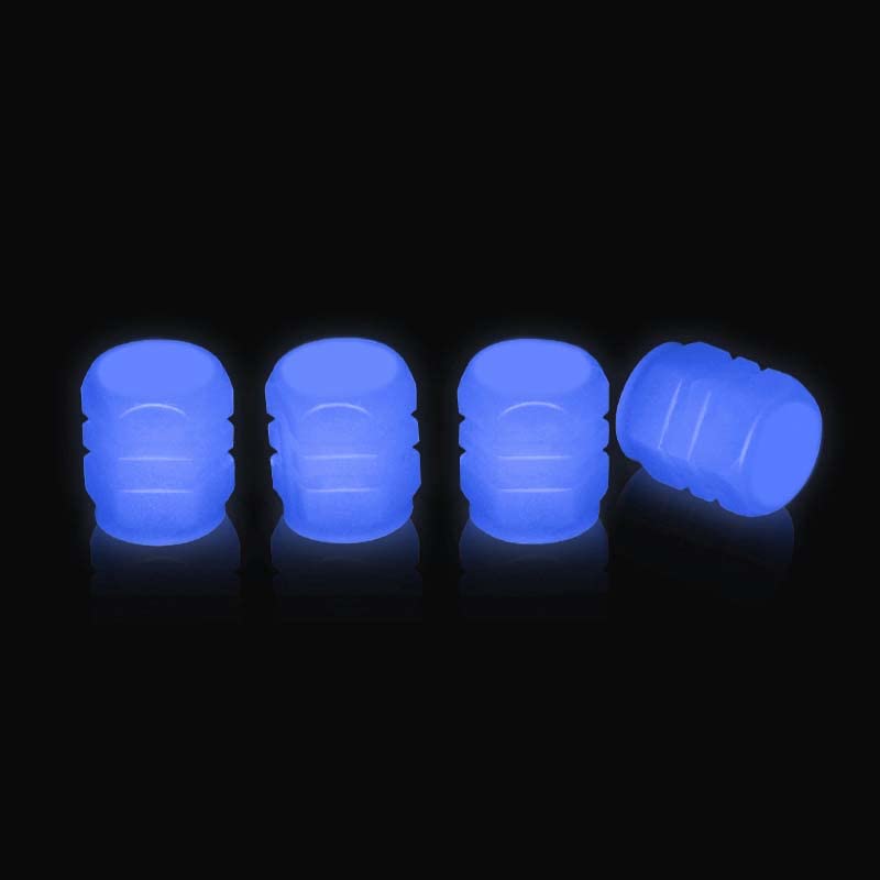 4PCS Night Glow Lumineux Roues Cap Tire