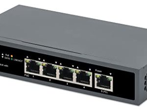 Commutateur Gigabit Intellinet PoE à 5 ports
