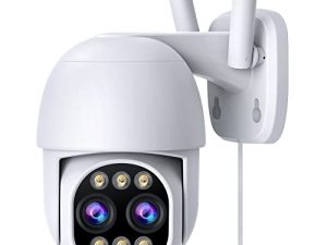 Camcamp Caméra de sécurité hybride Zoom 8X