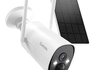 Caméras de sécurité solaires Codnida Caméra de