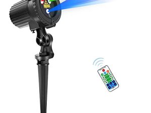 Lumières laser de Noël
