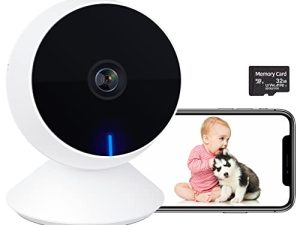 LAXIHUB Caméra WiFi pour Animaux de Compagnie