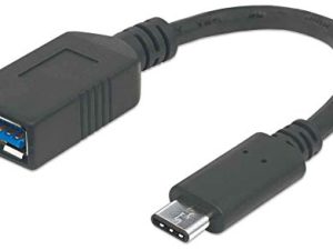 Manhattan Products Câble d'appareil SuperSpeed Type-C certifié