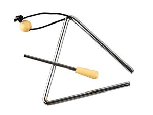 Percussion à main triangulaire avec percuteur