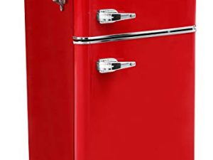 Frigidaire EFR840-RED Réfrigérateur de bar rétro à