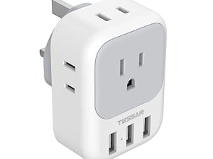 Adaptateur de prise US vers Royaume-Uni